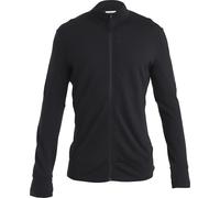 Icebreaker - M Merino 260 Quantum IV LS Zip Black de Lana - Talla L - Negro Negro L