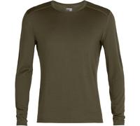 Icebreaker - M Merino 260 Tech LS Crewe Loden de Lana - Talla S - Caqui Caqui S