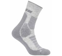 Icebreaker - M Merino Hike+ Heavy Crew Blizzard Heather/Alloy - Talla 39-41,5 - Gris Gris 39-41.5