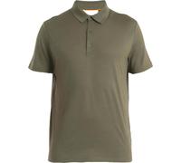 Icebreaker - Men Merino 150 Tech Lite III SS Polo Loden de Lana - Talla S - Caqui Caqui S