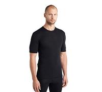 Icebreaker Mens 175 Everyday SS Crewe Camiseta Térmica para Hombre, Hombre, Black, M