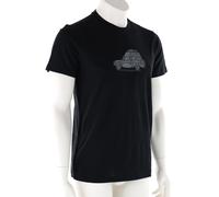 Icebreaker Merino 150 Tech Lite Cosy Camper Caballeros T-Shirt L Negro