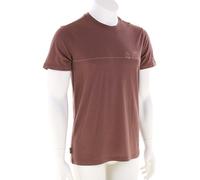 Icebreaker Merino 150 Tech Lite Single Line Camp Caballeros T-Shirt L Marrón