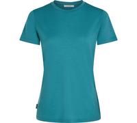 Camiseta funcional de mujer Icebreaker Women Merino 150 Tech Lite III SS Tee Talla: S / Color: azul claro