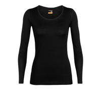 Icebreaker Merino 200 Oasis LS Scoop Black Camiseta de mujer L