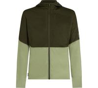 ICEBREAKER Merino Blend 200 Realfleece Descender Ls Zip H - Hombre - Verde - talla M- modelo 2026