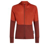Icebreaker Merino Blend 200 RealFleece™ Descender LS Zip Hoodie Agate/Port/Cb Sudadera de hombre M
