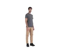 Camiseta Icebreaker Merino 150 Tech Lite III manga corta gris oscuro - M