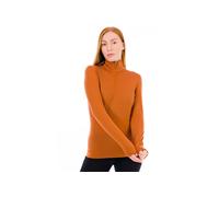 Icebreaker Mérinos 200 Oasis 1/2 Zip vêtement running femme XS Orange