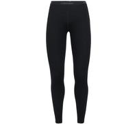 Icebreaker - Ropa interior térmica mujer - W Merino 260 Tech Leggings Black para Mujer de Lana - Talla XL - Negro Negro XL