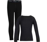 Icebreaker - Kids 200 Oasis Leggings - Ropa interior merino 2 gritstone heather