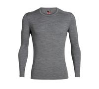 Icebreaker - Ropa interior térmica - M Merino 260 Oasis LS Crewe Gritstone Heather de Lana - Talla M - Gris Gris M