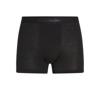 Icebreaker - Ropa de senderismo - M Merino 125 Cool-Lite Anatomica Boxers Black de Lana - Talla S - Negro Negro S
