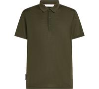 Icebreaker - Ropa de senderismo - M Merino 150 Tech Lite SS Polo Dk Loden de Lana - Talla S - Verde Verde S