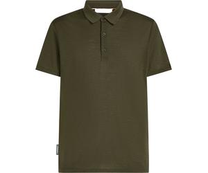 Icebreaker - Ropa de senderismo - M Merino 150 Tech Lite SS Polo Dk Loden de Lana - Talla XL - Verde Verde XL