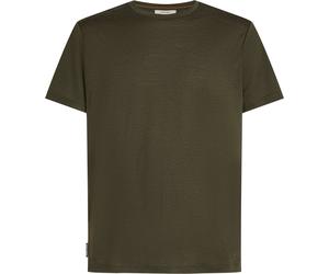 Icebreaker - Ropa de senderismo - M Merino 150 Tech Lite SS Tee Dk Loden de Lana - Talla L - Verde Verde L