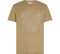 Icebreaker - Ropa de senderismo - M Merino 150 Tech Lite SS Tee Great Heights Cumin de Lana - Talla S - Beige Beige S