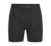 Icebreaker - Ropa de senderismo - M Merino Anatomica Long Boxers Black de Lana - Talla XL - Negro Negro XL