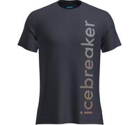 Icebreaker - Ropa de senderismo - M Merino Blend 125 Cool-Lite Sphere SS Tee Vrtcl Mdnight Navy Hthr de Lana - Talla L - Azul marino Azul marino L