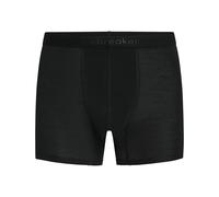 Icebreaker - Ropa de senderismo - M Merino Blend 125 ZoneKnit Boxers Black de Lana - Talla M - Negro Negro M