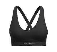 ICEBREAKER W M 125 Cl Sprite Racerback Bra - Mujer - Negro - talla XS- modelo 2026