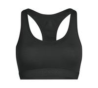 Icebreaker - Ropa de senderismo mujer - W Merino 125 ZoneKnit Racerback Bra Black para Mujer de Lana - Talla XS - Negro Negro XS