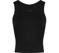 Icebreaker - Ropa de senderismo mujer - W Merino 150 Active Cropped Bra-Tank Black para Mujer de Lana - Talla S - Negro Negro S