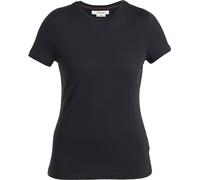 Icebreaker - Ropa de senderismo mujer - W Merino 150 Tech Lite SS Tee Black de Lana - Talla XS - Negro Negro XS
