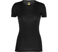 Icebreaker - Ropa de senderismo mujer - W Merino 175 Everyday SS Crewe Black de Lana - Talla M - Negro Negro M