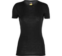Icebreaker - Ropa de senderismo mujer - W Merino 175 Everyday SS Crewe Black de Lana - Talla XS - Negro Negro XS