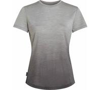 Icebreaker - Ropa de senderismo mujer - W Merino Blend 125 Cool-Lite Sphere SS Tee Alta Metro Heather para Mujer de Lana - Talla S - Gris Gris S