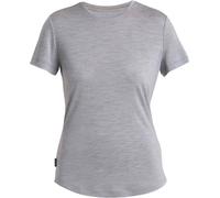 Icebreaker - Ropa de senderismo mujer - Women Merino 125 Cool-Lite Sphere III SS Tee Metro Hthr - Talla XS - Gris Gris XS