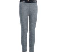 Icebreaker - Ropa interior técnica niños - K Merino 200 Oasis Leggings Gritstone Heather de Lana - Talla Infantil 8 años - Gris Gris 8 años