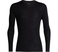 Icebreaker - Ropa interior térmica - M Merino 175 Everyday LS Crewe Black de Lana - Talla S - Negro Negro S