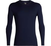 Icebreaker - Ropa interior térmica - M Merino 200 Oasis LS Crewe Midnight Navy de Lana - Talla XL - Azul marino Azul marino XL