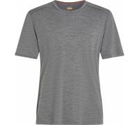 Icebreaker - Ropa interior térmica - M Merino 200 Oasis SS Crewe Gritstone Heather de Lana - Talla L - Gris Gris L