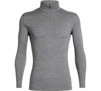 Icebreaker - Ropa interior térmica - M Merino 260 Oasis LS Half Zip Gritstone Heather de Lana - Talla L - Gris Gris L