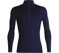 Icebreaker - Ropa interior térmica - M Merino 260 Oasis LS Half Zip Midnight Navy de Lana - Talla S - Azul marino Azul marino S