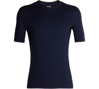 Icebreaker - Ropa interior térmica - Mens 200 Oasis SS Crewe Midnight Navy de Lana - Talla S - Azul Azul S