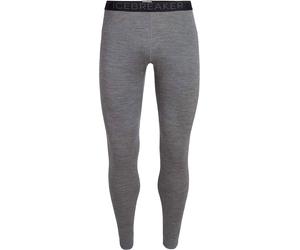 Icebreaker - Ropa interior térmica - Mens 260 Tech Leggings Gritstone Heather de Lana - Talla S - Gris Gris S