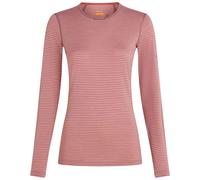 Icebreaker - Ropa interior térmica mujer - W Merino 200 Oasis LS Crewe Summit/Blush/S para Mujer de Lana - Talla XS - Rosa Rosa XS
