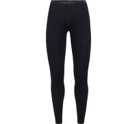 Icebreaker - Ropa interior térmica mujer - W Merino 260 Oasis Leggings Black para Mujer de Lana - Talla XL - Negro Negro XL