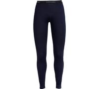 Icebreaker - Ropa interior térmica mujer - W Merino 260 Oasis Leggings Midnight Navy de Lana - Talla S - Azul marino Azul marino S