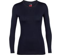 Icebreaker - Ropa interior térmica mujer - W Merino 260 Oasis LS Crewe Midnight Navy de Lana - Talla M - Azul marino Azul marino M