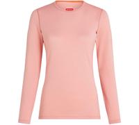 Icebreaker - Ropa interior térmica mujer - W Merino 260 Tech LS Crewe Blush para Mujer de Lana - Talla L - Rosa Rosa L