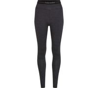 Icebreaker - Ropa interior térmica mujer - W Merino 260 ZoneKnit Leggings Jet Heather para Mujer de Lana - Talla L - Gris Gris L