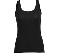 Icebreaker - Ropa interior térmica mujer - W Merino Siren Tank Black para Mujer de Lana - Talla L - Negro Negro L