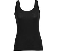 Icebreaker - Ropa interior térmica mujer - W Merino Siren Tank Black para Mujer de Lana - Talla M - Negro Negro M