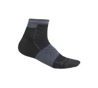 Icebreaker Run+ Ultralight Mérinos Mini Chaussettes S Noir