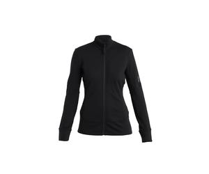 ICEBREAKER Sudadera con cremallera deportiva negro XS EUR